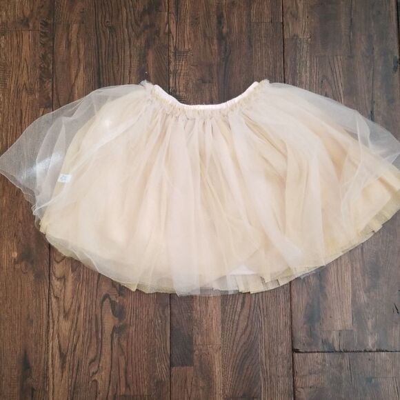 Girls Blush pink and gold  tutu skirt size 3 to 4 - Picture 3 of 3